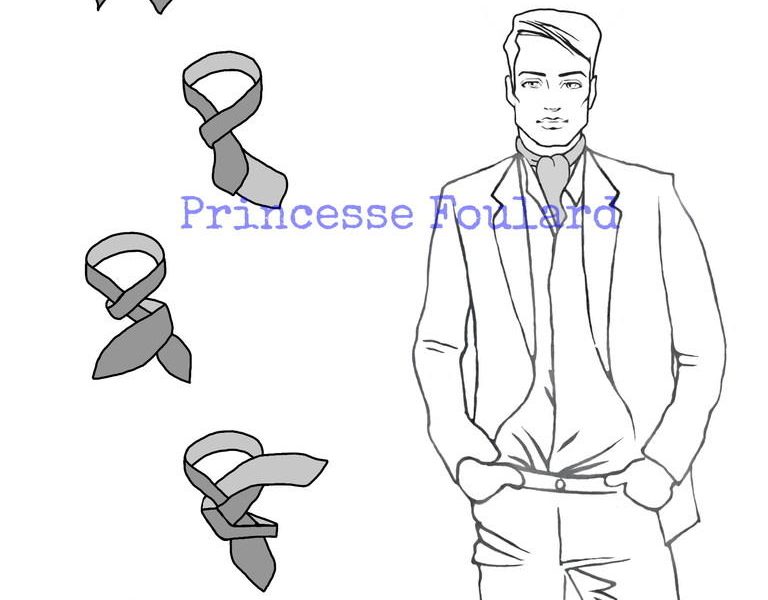 Comment faire un noeud ascot pour homme