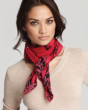 tendance foulard soie