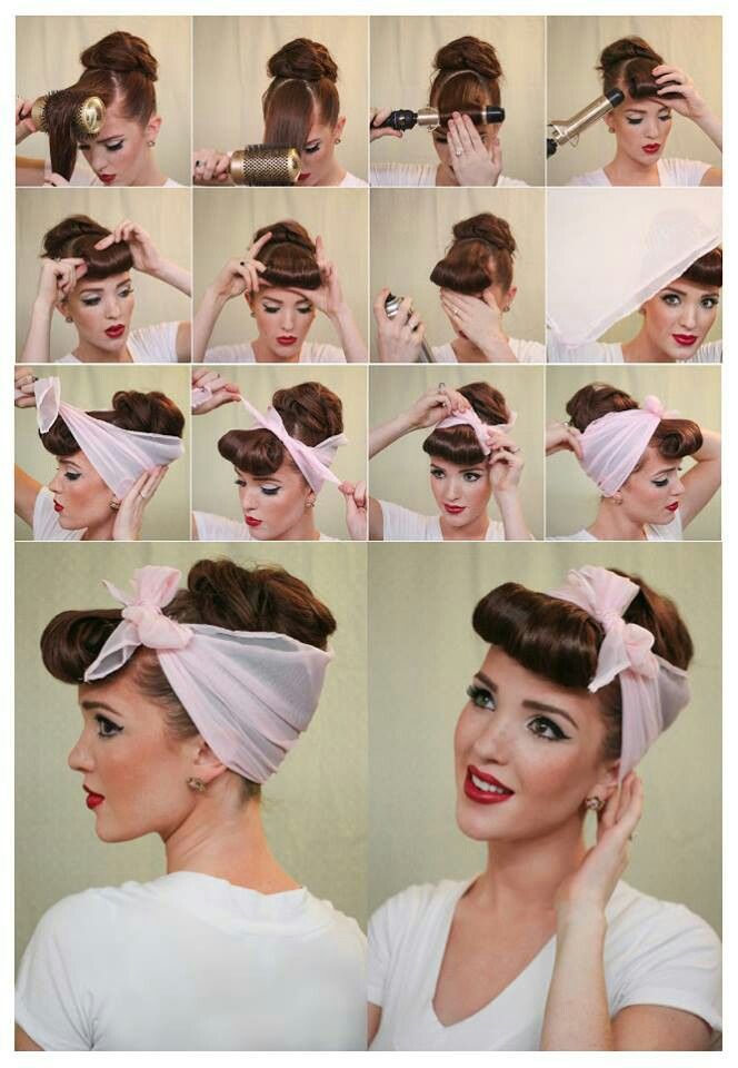 comment faire coiffure pin up