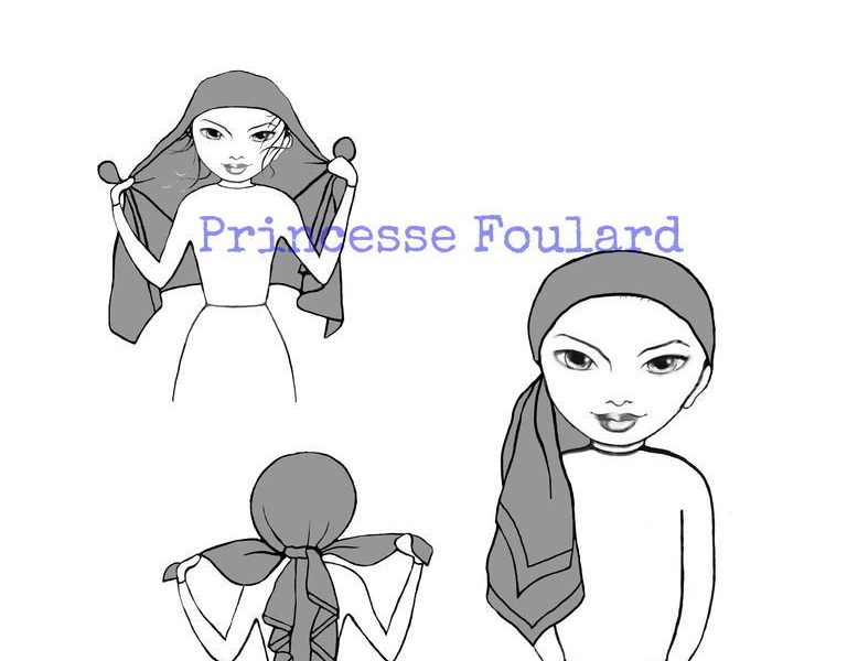 Tuto Noeud de Foulard Boheme